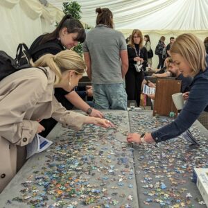 Image of a Jigsaw Puzzle being completed at the SD in Giv conference 2023